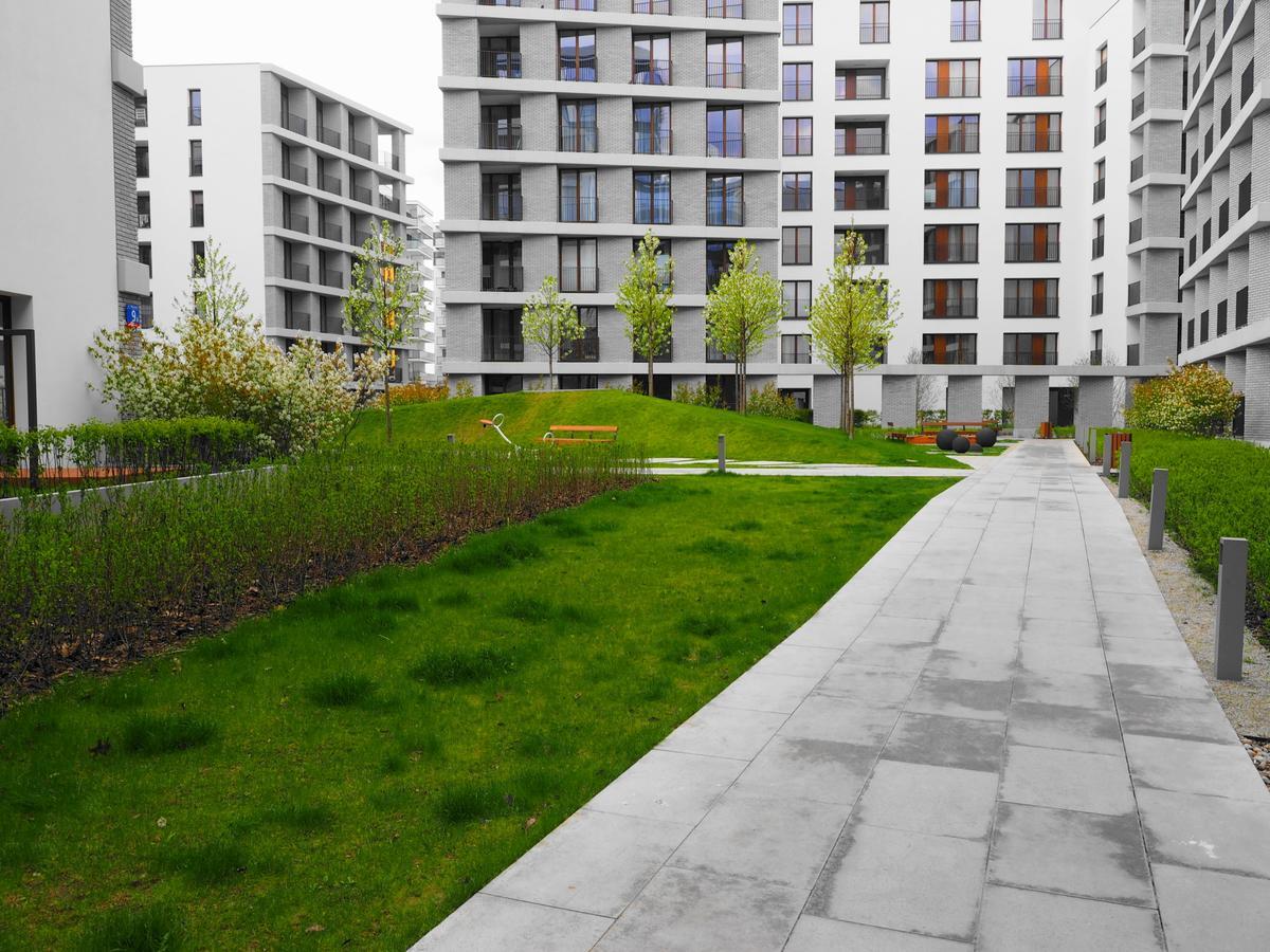 Magazynowa Airport Apartments Varsovia Exterior foto