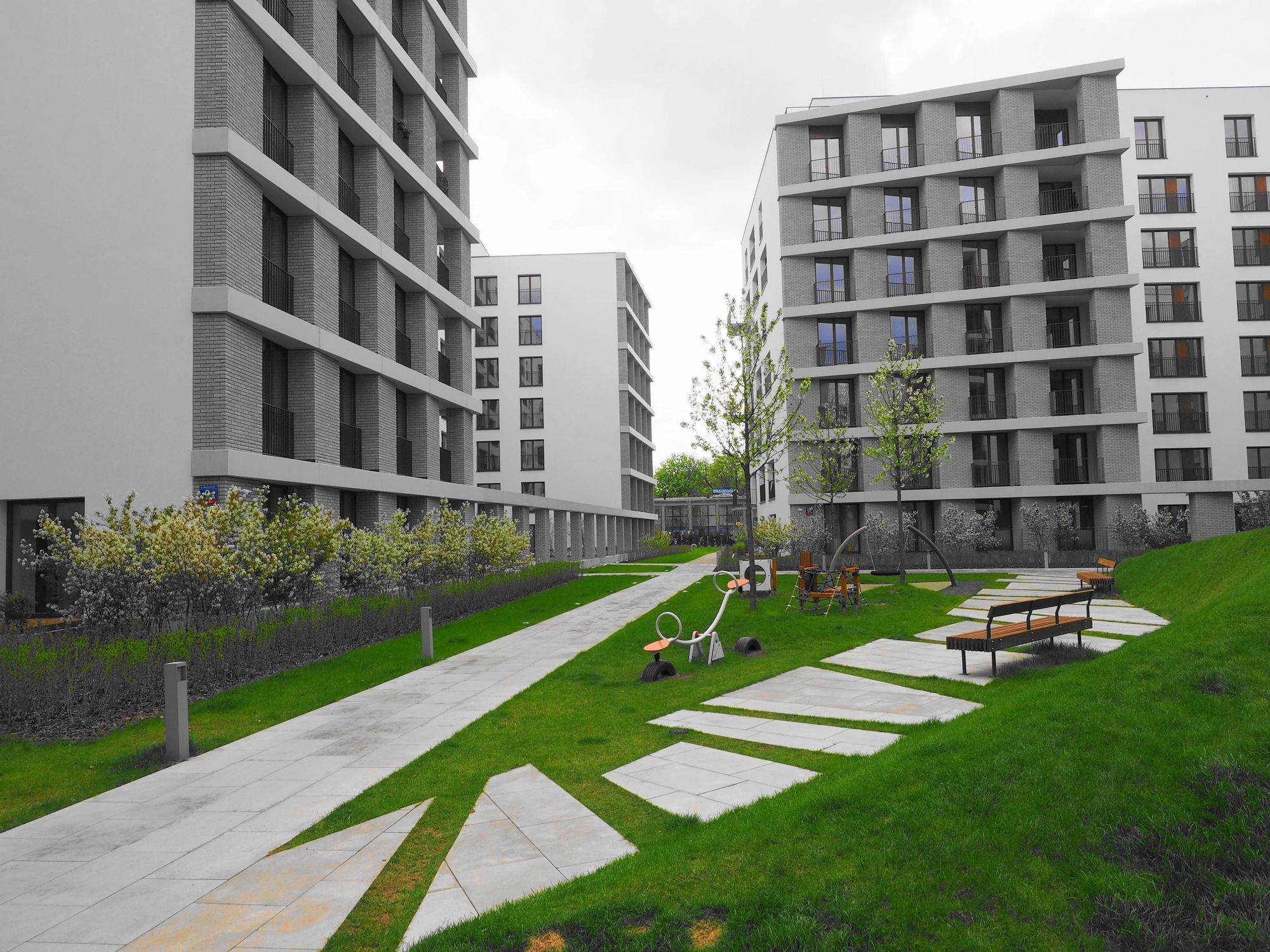 Magazynowa Airport Apartments Varsovia Exterior foto